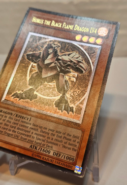ULTIMATE Rare Horus the Black Flame Dragon LV4 SOD-EN006 Unlimited Yugioh 876 - Image 3