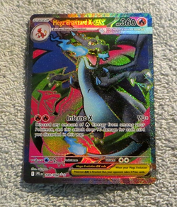 Mega Charizard X EX 109/094 Ultra Rare Full Art Holo - Pokemon Phantasmal Flames - Image 3