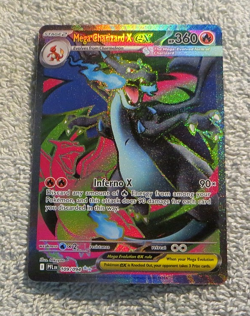 Mega Charizard X EX 109/094 Ultra Rare Full Art Holo - Pokemon Phantasmal Flames - Image 4