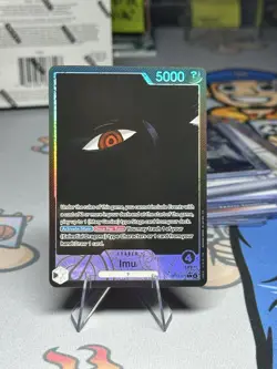 One Piece TCG Imu OP13-079 Leader Alternate Art Alt English NM/M+ - Image 1