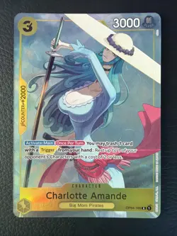 One Piece Premium Best Selection Vol 1 * CHARLOTTE AMANDE OP04-105 * ENG - Image 1
