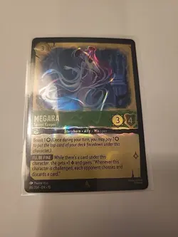 Disney Lorcana TCG Megara Secret Keeper Whisper In The Well NM Non-Foil 86/204 - Image 1
