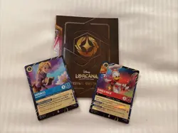 Disney Lorcana 2026 EPCOT Rapunzel & Donald Duck Set Of 2 Cards Festival Arts - Image 1