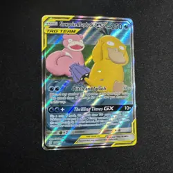 Slowpoke And Psyduck Gx Full Art Alternate 218/236 Tag Team - Image 5