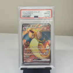 PSA 10 Charizard EX 185/165 S&V 151 SV2A Japanese Holo Pokemon Card - Gem Mint - Image 1