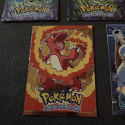 1999 Topps Pokemon First Movie & TV Animation Card Lot Vintage- 2 Holo All NM LP - Image 2