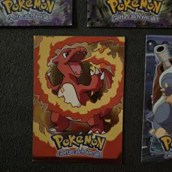 1999 Topps Pokemon First Movie & TV Animation Card Lot Vintage- 2 Holo All NM LP - Image 3