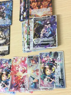 WIXOSS TCG 100 Cards Lot Bulk SP LR SR PR P1 Holo Foil Rare Anime Girl Waifu Set - Image 2
