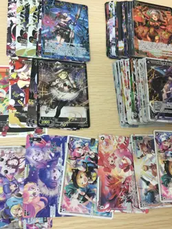 WIXOSS TCG 100 Cards Lot Bulk SP LR SR PR P1 Holo Foil Rare Anime Girl Waifu Set - Image 3