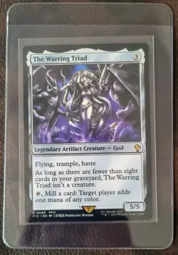 The Warring Triad Magic the Gathering MTG Commander Final Fantasy FFVI Card 0099 - Image 1