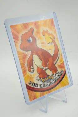 1999 Pokemon Topps TV Animation #5 Charmeleon Card RARE POKEMON LP+ - Image 4