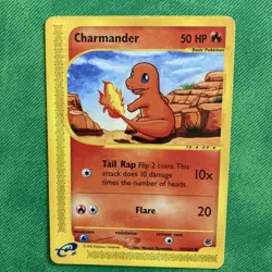 Pokemon Card 2002- Charmander Expedition 97/165 e reader - Image 1