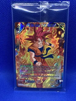 SSG Son Goku, Divine Restraint FOIL Promo SEALED Dragon Ball Super Card P-362 - Image 1