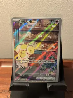 Fidough Scarlet & Violet Base Set Illustration Card 213/198 NM/M Condition - Image 1