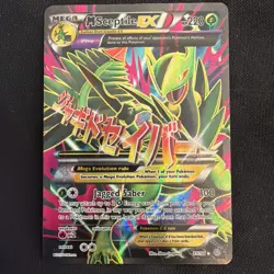 Pokemon Mega M Sceptile EX Holo Full Art Card Ancient Origins 85/98 - Image 1