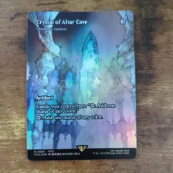 Crystal of Altar Cave - Chromatic Lantern (Showcase) (Foil) MtG Final Fantasy 61 - Image 1