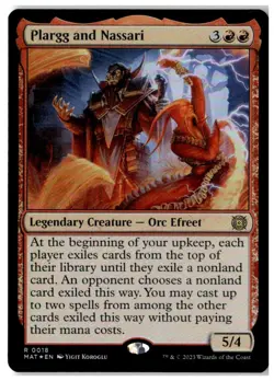 MTG Foil Plargg and Nassari - March of the Machine: The Aftermath MP - Image 1