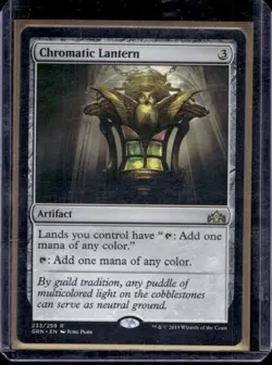 2019 Magic Core Set 2020 Chromatic Lantern Planeswalker Stamped Promos #233/259 - Image 1