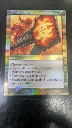 Rakdos Charm Time Spiral Remastered Foil Magic Card - Image 1