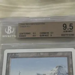 Taiga * REVISED * DUAL LAND * BGS 9.5 Gem Mint * Magic the Gathering MtG - Image 5