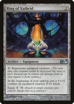 Ring of Xathrid 215 U Magic 2013 (M13) Magic The Gathering - Image 1