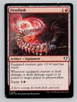 Fiendlash 221 U Commander Masters Magic The Gathering NM - Image 1