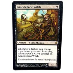 Knucklebone Witch VLP Lorwyn Rare MTG See Photos Magic the Gathering - Image 1