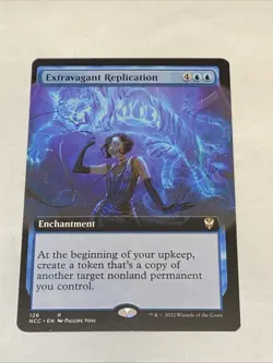 Extravagant Replication (Extended Art) Streets of New Capenna Commander UNPLAYED - Image 1