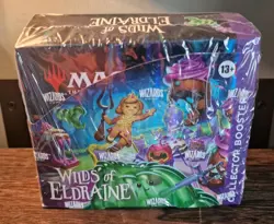 Magic the Gathering Wilds of Eldraine Collector Booster Box, English, New Sealed - Image 1