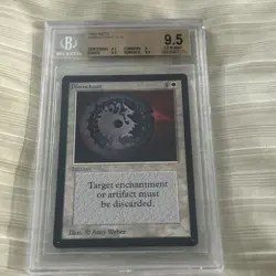 Magic The Gathering MTG Beta Disenchant BGS 9.5 (9.5, 9, 9.5, 9.5) Gem Mint - Image 1