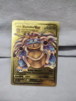 Pokemon🔥BLASTOISE VMAX🔥GOLD FOIL🔥Gigantamax🔥Collectible🔥SWSH103 - Image 2