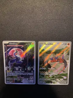 Koraidon 013 & Miraidon 014 SET SVP Black Star Promo Pokemon TCG - Image 3
