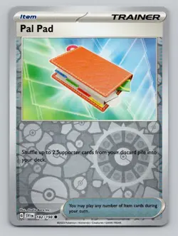 Reverse Holo Pal Pad 182/198 Common SV01: Scarlet & Violet Base Set Pokemon - Image 1