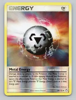 Reverse Holo Metal Energy #120/123 Uncommon Mysterious Treasures Pokemon - Image 1