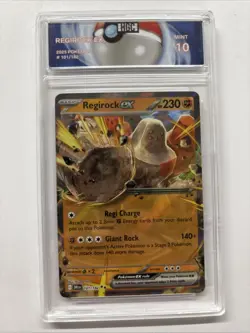 2025 Pokemon Regirock Ex #101 HGC 10 (sb1) - Image 1