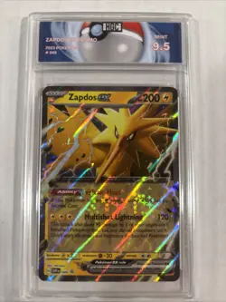 2023 Pokemon Zapdos Ex Promo #49 HGC 9.5 (sb3) - Image 1