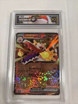 2023 Pokemon Skeledirge Ex #34 HGC 10 Gold Label (sb5) - Image 1