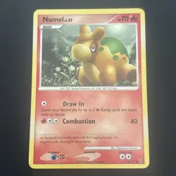 Numel LV.21 74/147 Regular Platinum Supreme Victors Pokemon TCG NM 2009 - Image 1