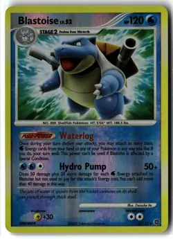 Blastoise ⭐ 2/132 Reverse Holo Rare Secret Wonders 2007 Pokemon NM/LP - Image 1