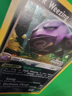 Pokemon TCG Dark Weezing 42/109 Team Rocket Returns Reverse Holo LP+/NM- - Image 5