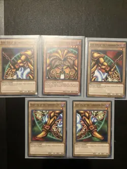 5-Card Set Exodia the Forbidden One - YuGiOh Legendary Decks II LDK 2 2016 - Image 1