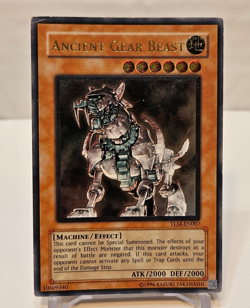 ULTIMATE Rare Ancient Gear Beast TLM-EN007 Unlimited Yugioh 861 - Image 1