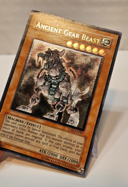 ULTIMATE Rare Ancient Gear Beast TLM-EN007 Unlimited Yugioh 861 - Image 4