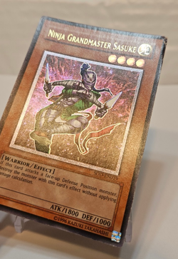 ULTIMATE Rare Ninja Grandmaster Sasuke SOD-EN019 Unlimited Yugioh 879 - Image 3