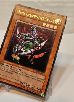 ULTIMATE Rare Ninja Grandmaster Sasuke SOD-EN019 Unlimited Yugioh 879 - Image 4