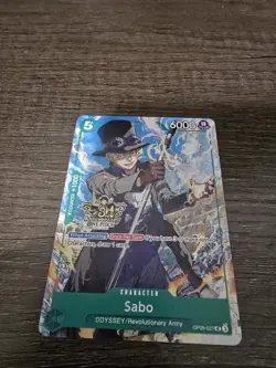 Monkey D. Luffy Ace Sabo RARE 3RD ANNIVERSARY COMPLETE SET ALT ART ONE PIECE NM - Image 4