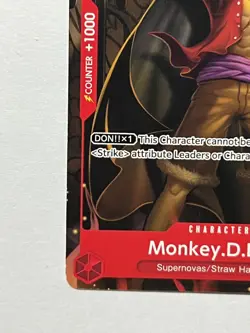 Monkey.D.Luffy P-007 PROMO Tournament Pack Vol. 1 One Piece English - Image 4