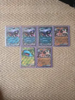 Bulk EX 151 Duble Black Star Promo Bundle Pokemon Cards Holo Rare Joblot - Image 1