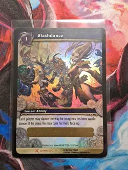 World of Warcraft TCG Slashdance Unused Loot Card (Party G.R.E.N.A.D.E) - Image 1