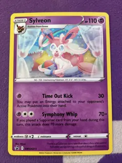 Sylveon SWSH211 SWSH: Sword & Shield Promo Cards Holo - Image 1